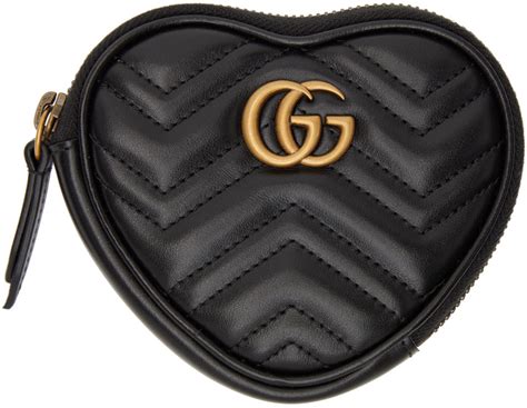 gucci coin pouch black